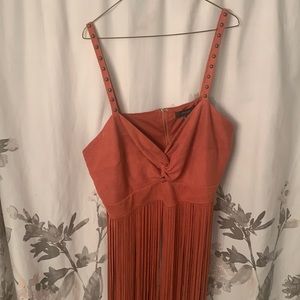 3 XL unique studded top. Zip up back and opens. Super soft. Long long tassels